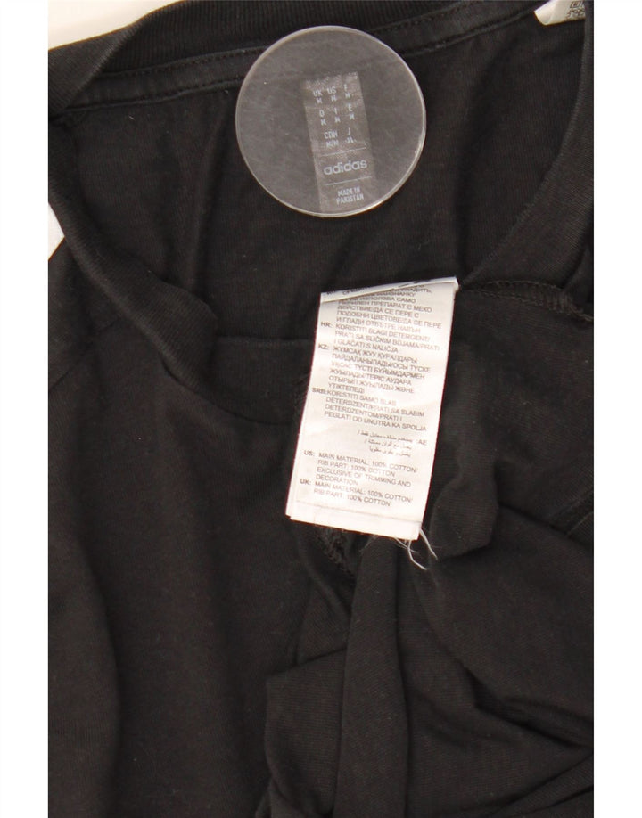 Мужская футболка Adidas Top Medium Black Cotton