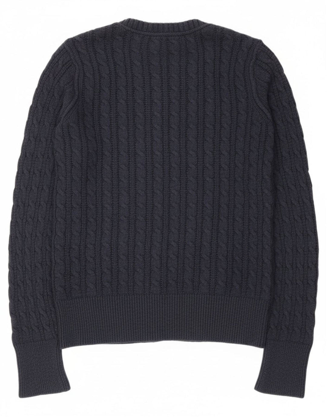 Женский кардиган Eddie Bauer UK 12, средний темно-синий хлопковый свитер