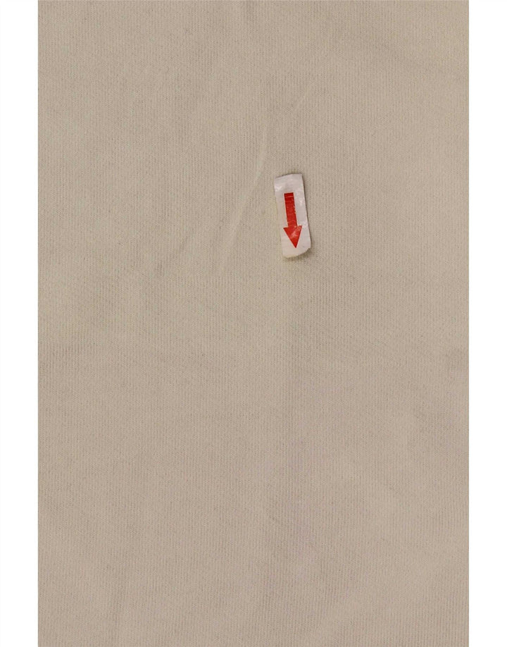 Мужской джемпер с капюшоном Levi's, белый, хлопковый, среднего размера