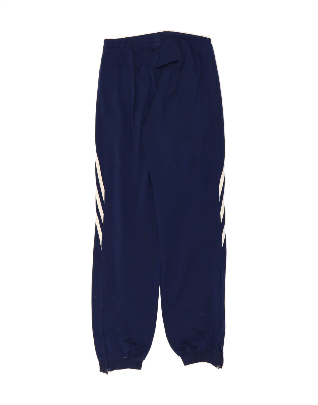 ADIDAS Mens Tracksuit Trousers Joggers XS Navy Blue Polyester Vintage Adidas and Second-Hand Adidas from Messina Hembry 