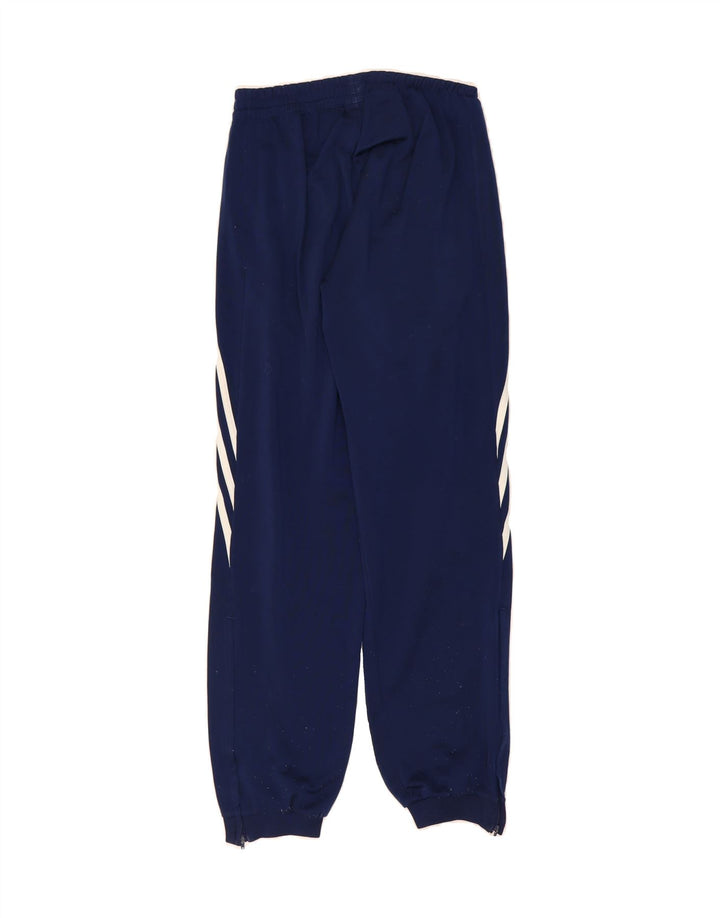 ADIDAS Mens Tracksuit Trousers Joggers XS Navy Blue Polyester Vintage Adidas and Second-Hand Adidas from Messina Hembry 