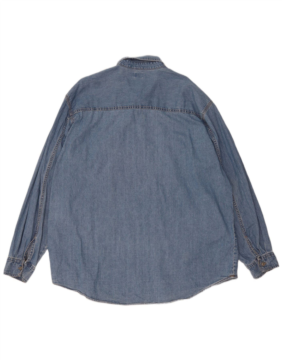 Мужская джинсовая рубашка Levi's XL, синяя, хлопок