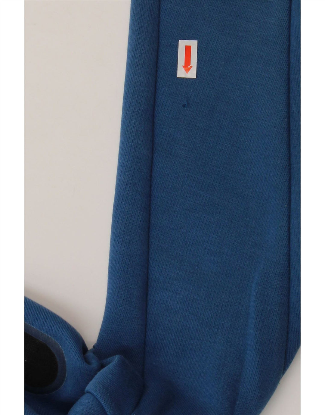 Мужской свитер с капюшоном на молнии NIKE, хлопок среднего синего цвета с цветными блоками