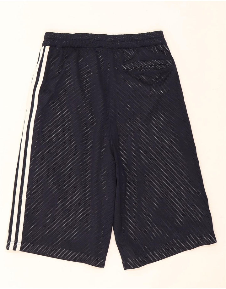 Мужские спортивные шорты Adidas, маленькие, темно-синие, полиэстер