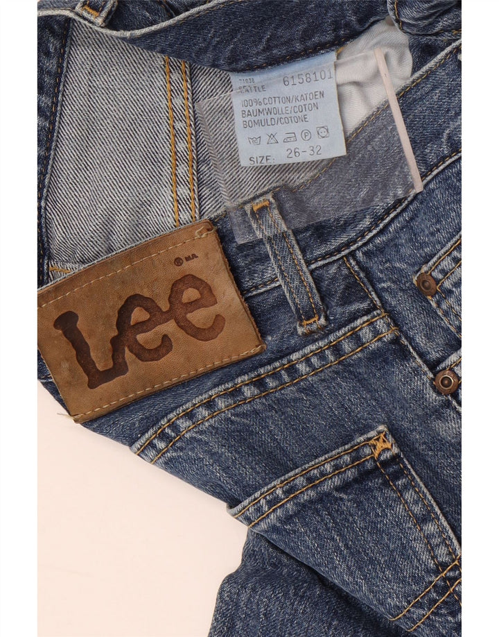 Женские прямые джинсы Lee W26 L32, синий хлопок