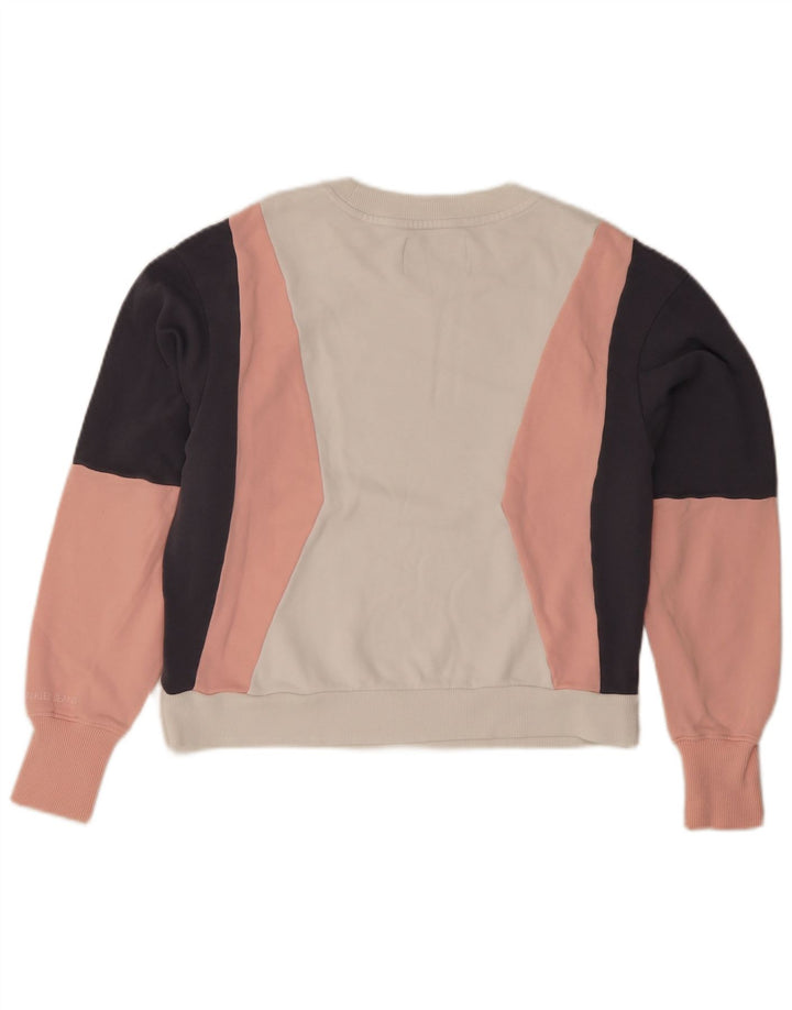 Женский свитер-толстовка Calvin Klein Jeans UK 10, маленький разноцветный