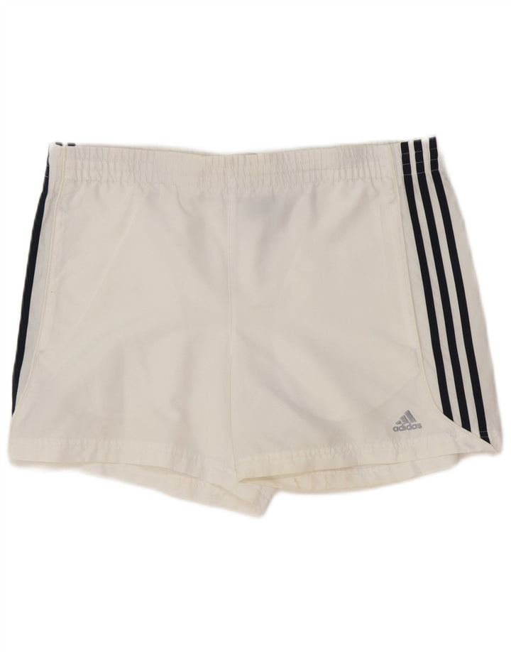 Adidas Mens Clima 365 Спортивные шорты маленькие белые из полиэстера