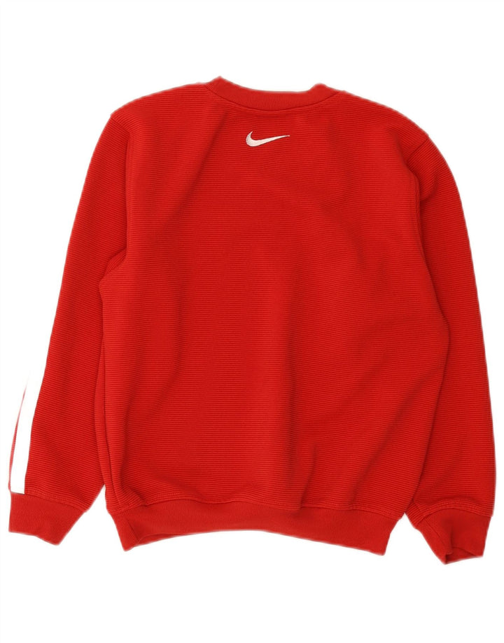 Джемпер Nike для мальчиков 9–10 лет, маленький красный, полиэстер