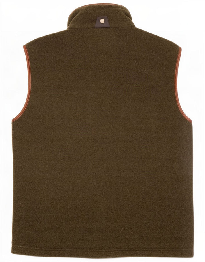 Мужской флисовый жилет Schoffel UK 40, большой цвет хаки, полиэстер