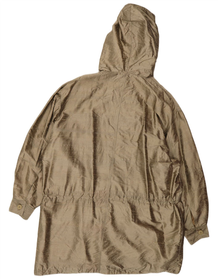 OLIVER BY VALENTINO Женское пальто оверсайз с капюшоном IT 44 Средний Бежевый