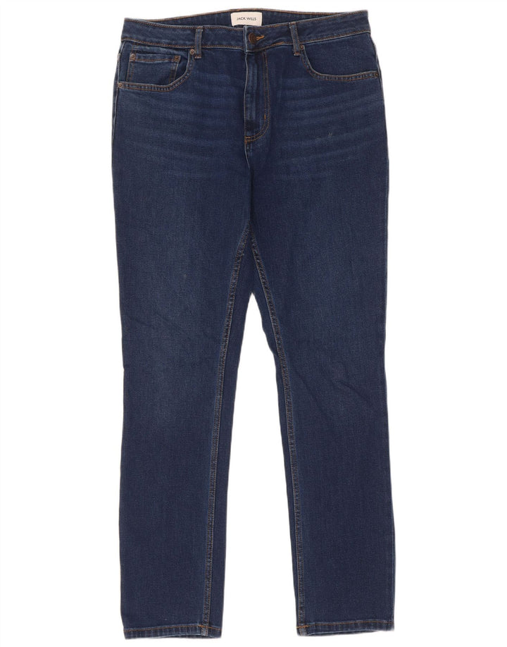 Мужские узкие джинсы Jack Wills W32 L34, темно-синие, хлопок
