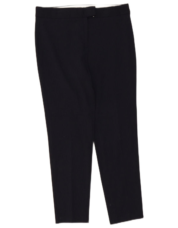Женские костюмные брюки Marks & Spencer UK 10, маленькие W32 L27, темно-синие