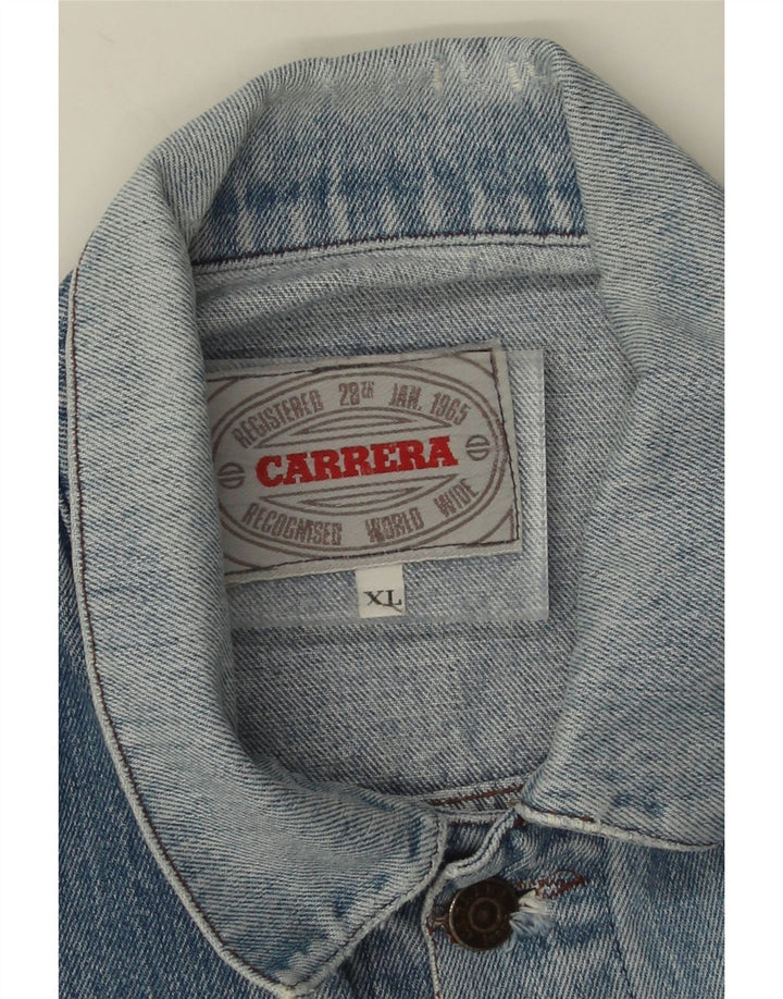 Женская джинсовая куртка Carrera UK 42 XL синяя