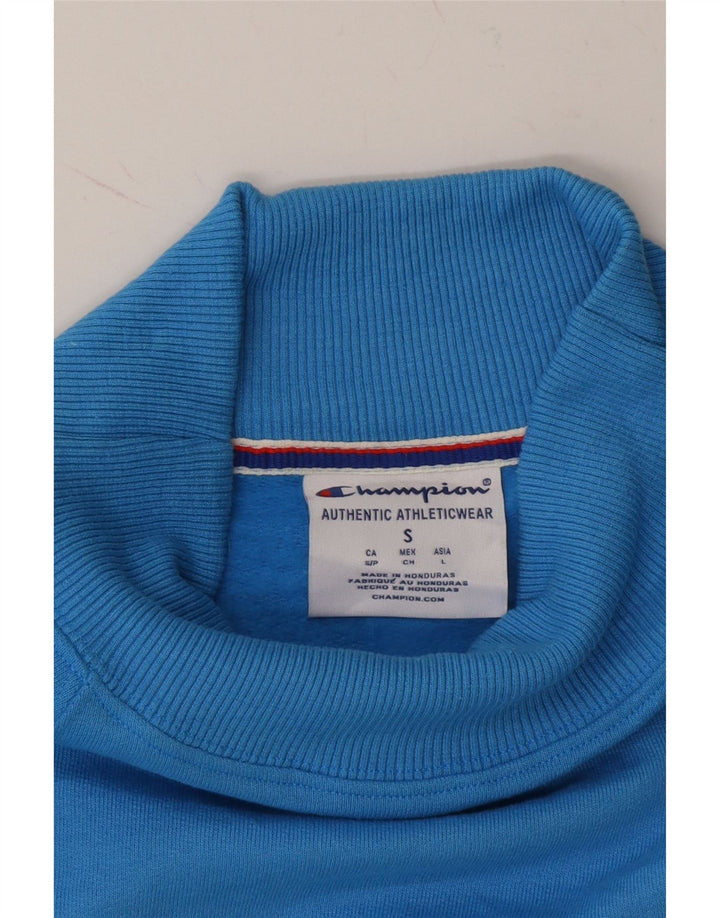 CHAMPION Womens Sweatshirt Jumper UK 10 Small Blue Polyester Vintage Champion and Second-Hand Champion from Messina Hembry 