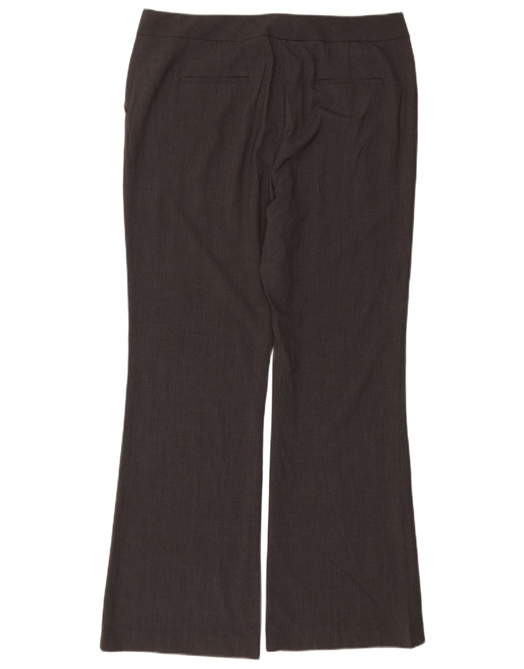 Женские брюки костюма Bootcut Calvin Klein США 16 XL W38 L32 серого цвета из полиэстера