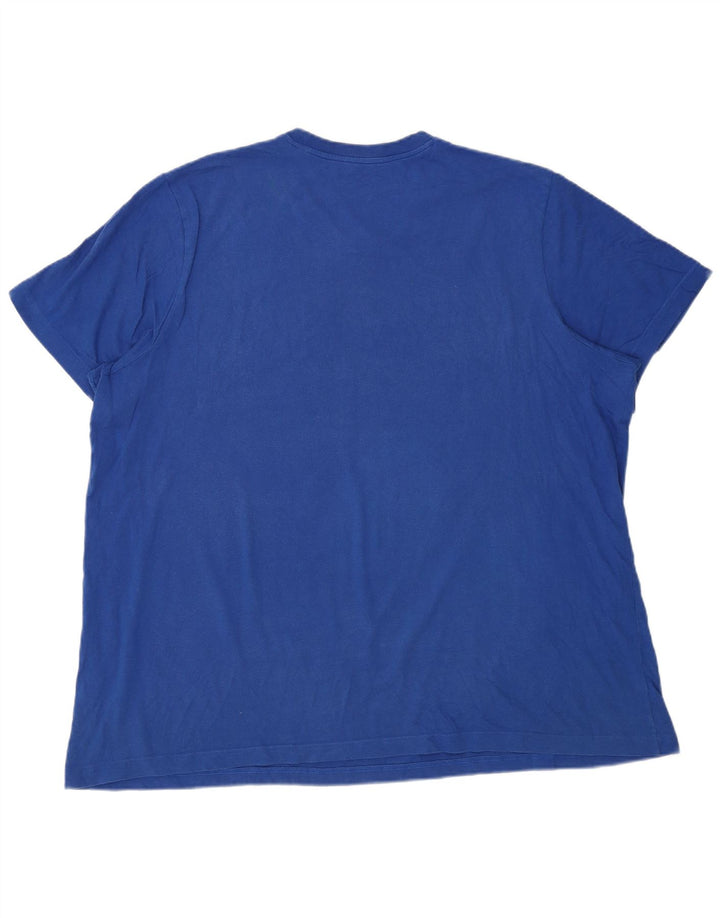 Мужская футболка с рисунком Adidas Top 2XL, синяя