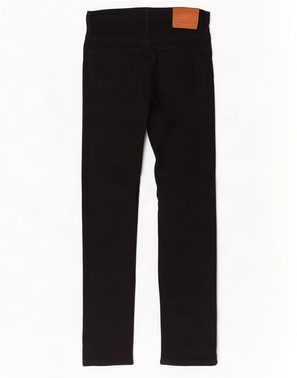 Женские прямые джинсы Levi's 501 W25 L30, черный хлопок