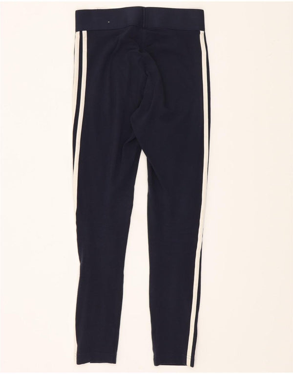 Женские леггинсы Adidas UK 4/6 XS, темно-синий, хлопок