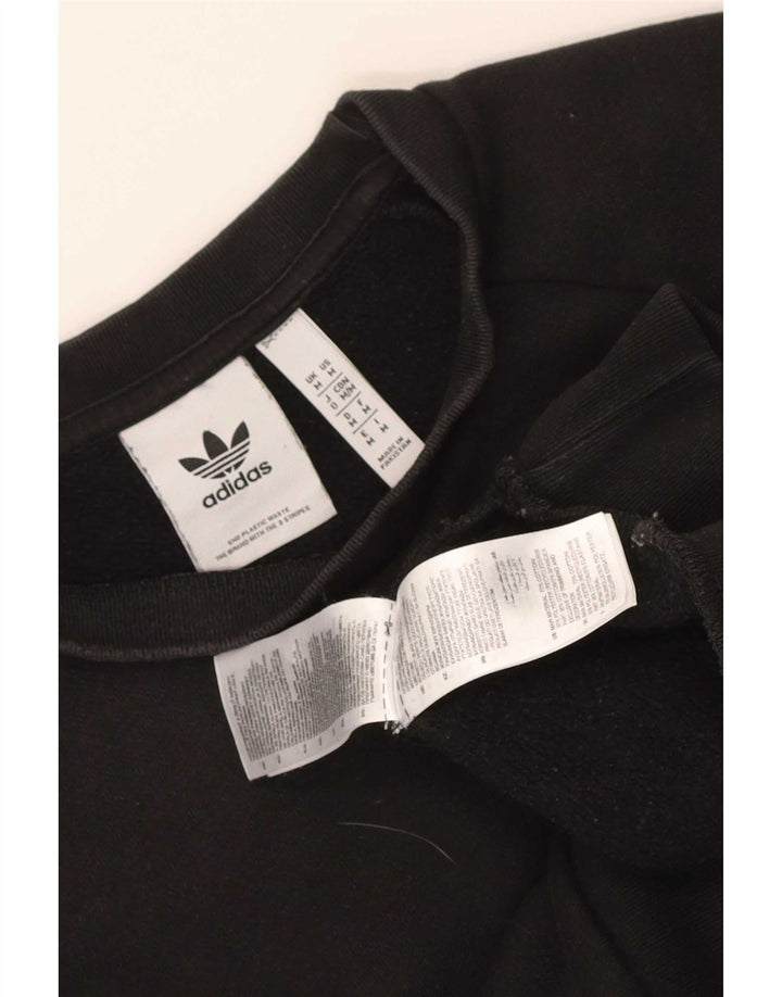 Мужской свитер Adidas Джемпер среднего размера, черный хлопок