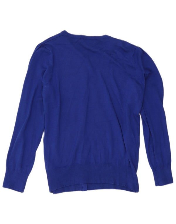 Женский кардиган Marks & Spencer UK 22 3XL Синий Вискоза