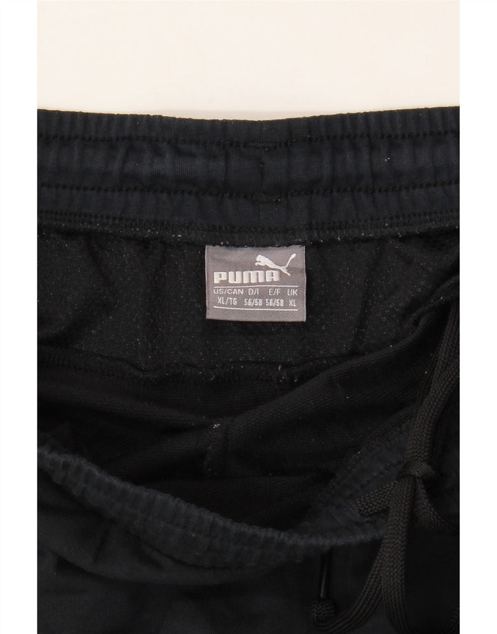 Мужские спортивные брюки с рисунком Puma, джоггеры XL, черные