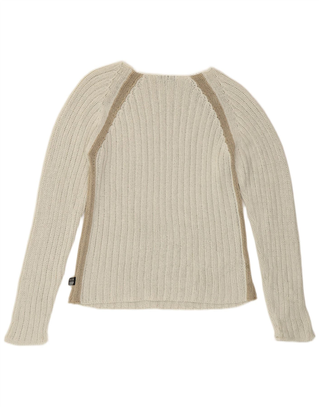 Женский джемпер с вырезом «лодочка» Killer Loop, Великобритания, 10, маленький белый в полоску