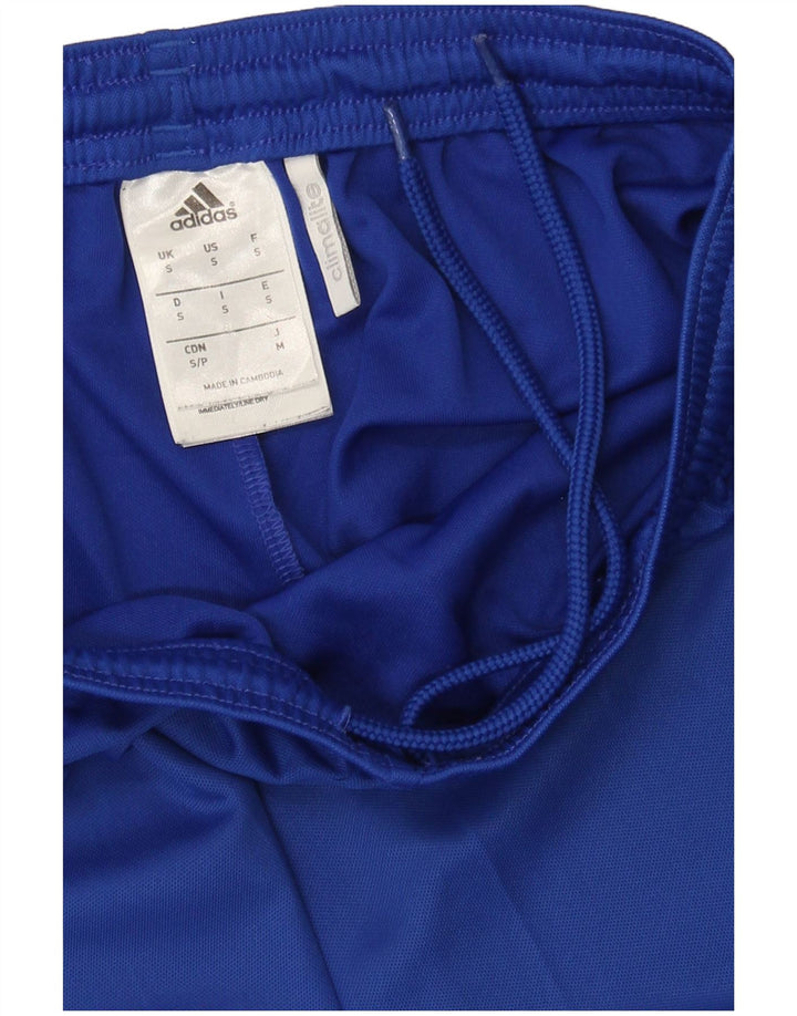 ADIDAS Mens Climalite Sport Shorts Small  Blue Polyester