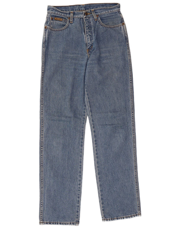 Джинсы мужские прямые WRANGLER W28 L30 синие, хлопок