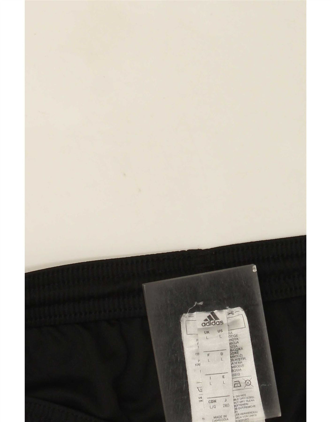 Мужские спортивные шорты Adidas Aeroready, большие черные, полиэстер