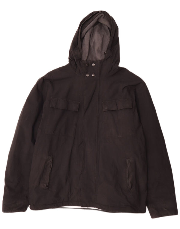 Мужская ветровка Henri Lloyd с капюшоном UK 42 XL, черный нейлон