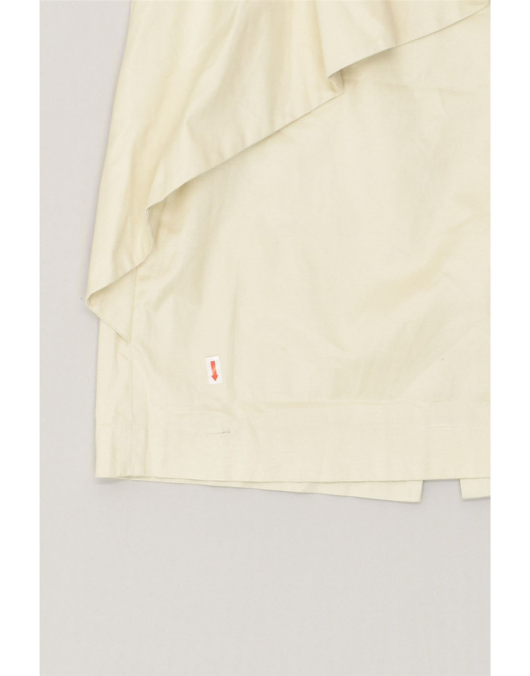 REISS Womens Peplum Skirt UK 10 Small W28  Off White Cotton | Vintage Reiss | Thrift | Second-Hand Reiss | Used Clothing | Messina Hembry 