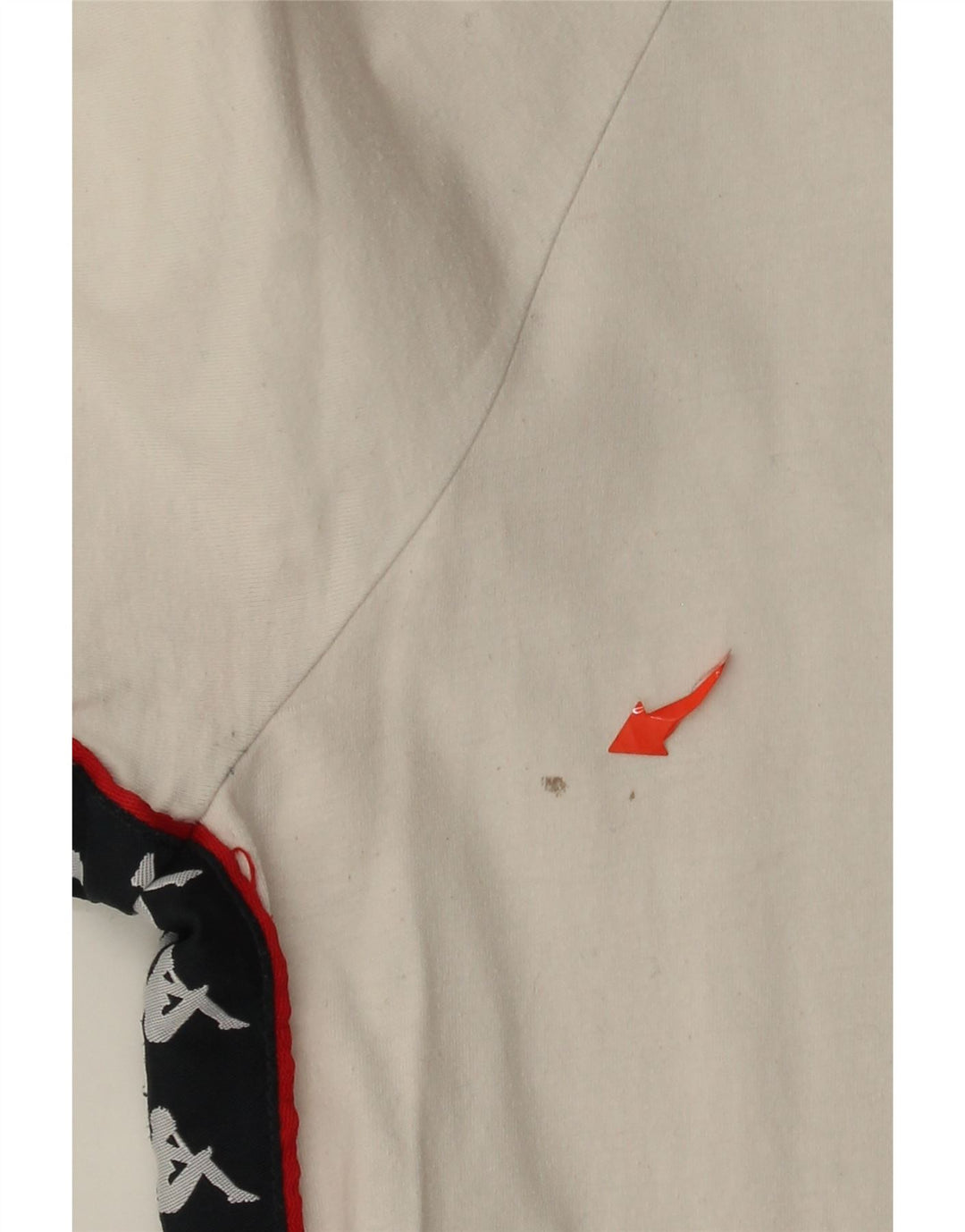 Мужская футболка с рисунком Kappa, маленький белый хлопковый топ