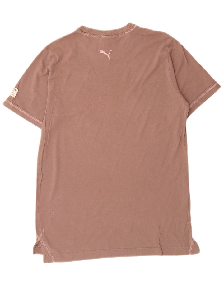 Женская футболка с рисунком Puma Top UK 14 Medium Brown