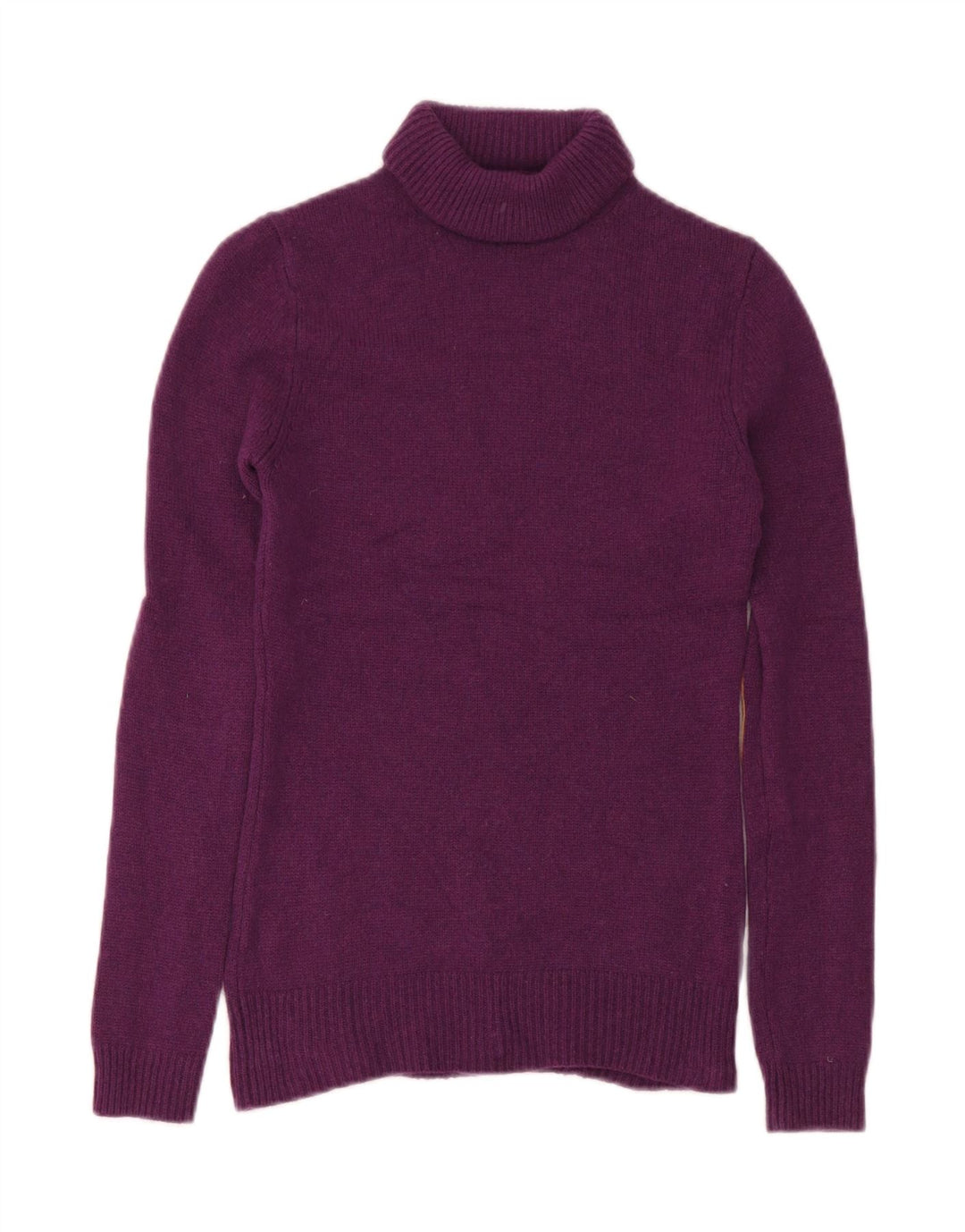 Женский джемпер с высоким воротником Massimo Dutti UK 12, средний фиолетовый