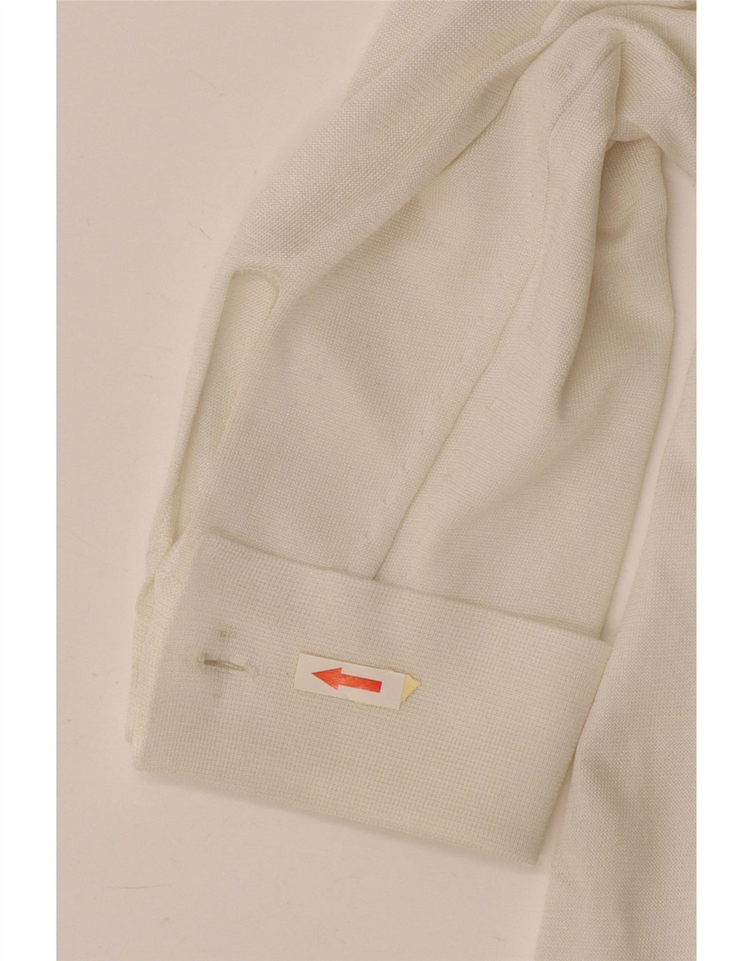 Винтажная женская блузка оверсайз с длинным рукавом, Великобритания, 16, большая белая