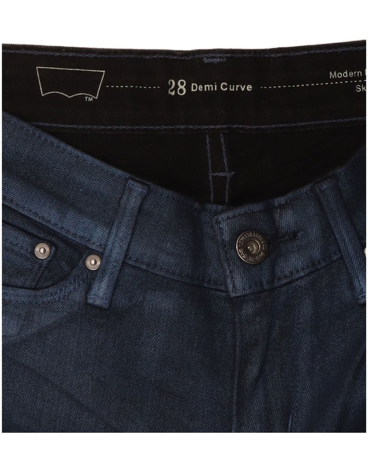 Женские повседневные брюки скинни LEVI'S Demi Curve W28 L26 синие