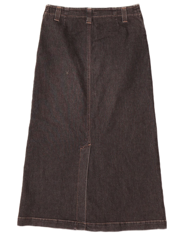 Женская джинсовая юбка макси с высокой талией MARLBORO CLASSICS EU 42 XL W28 Серая