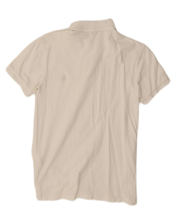 Polo Ralph Lauren Mens Slim Fit Polo Shirt Small White Cotton