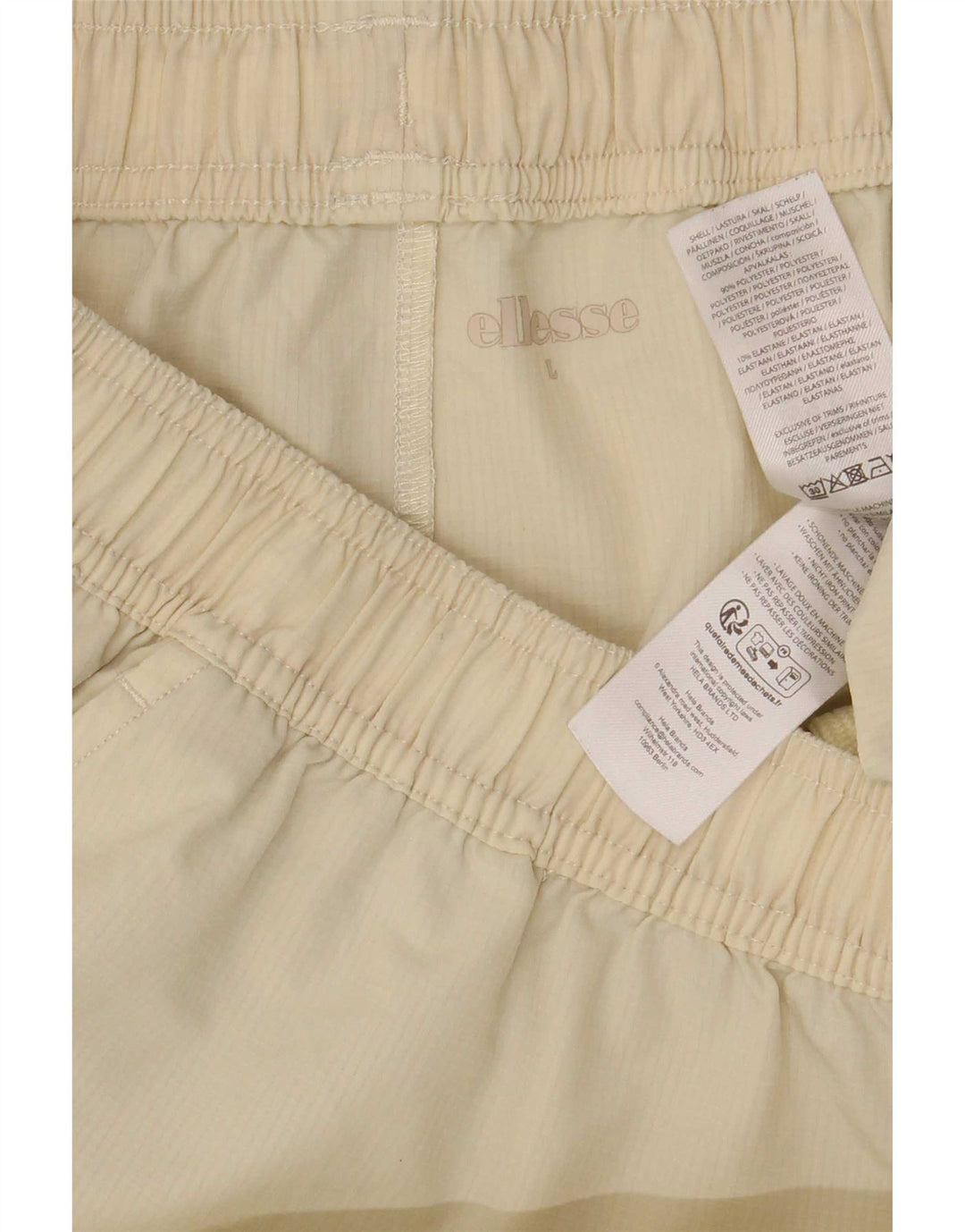 Мужские спортивные шорты Ellesse, большие бежевые, полиэстер