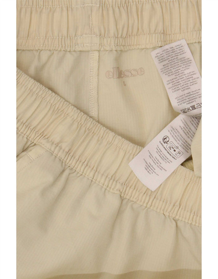 Мужские спортивные шорты Ellesse, большие бежевые, полиэстер