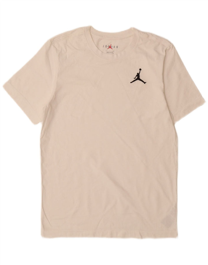 Мужская футболка Jordan Top, маленький белый хлопок