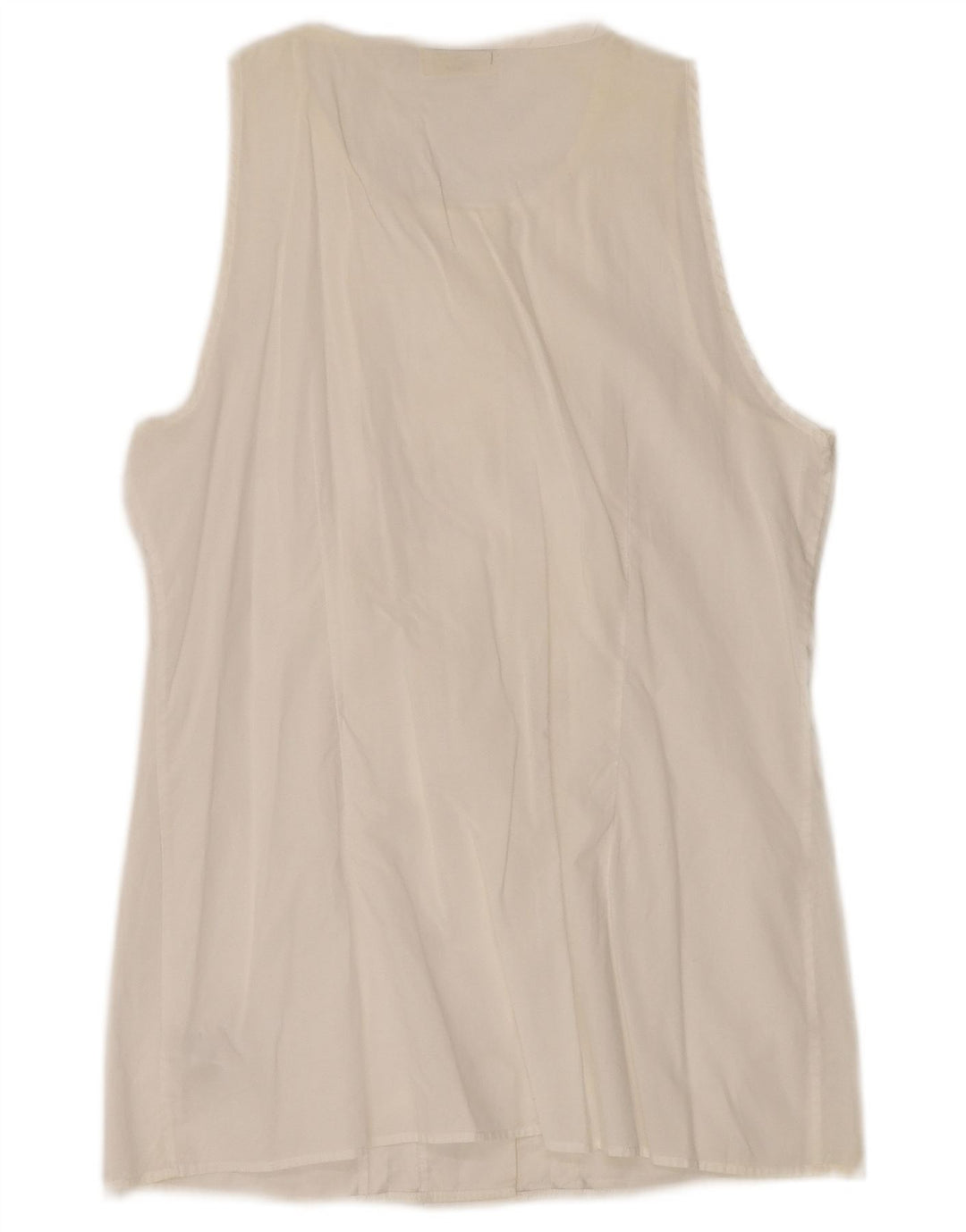 Massimo Dutti Женская двубортная блузка топ EU 34 2XS Белый хлопок