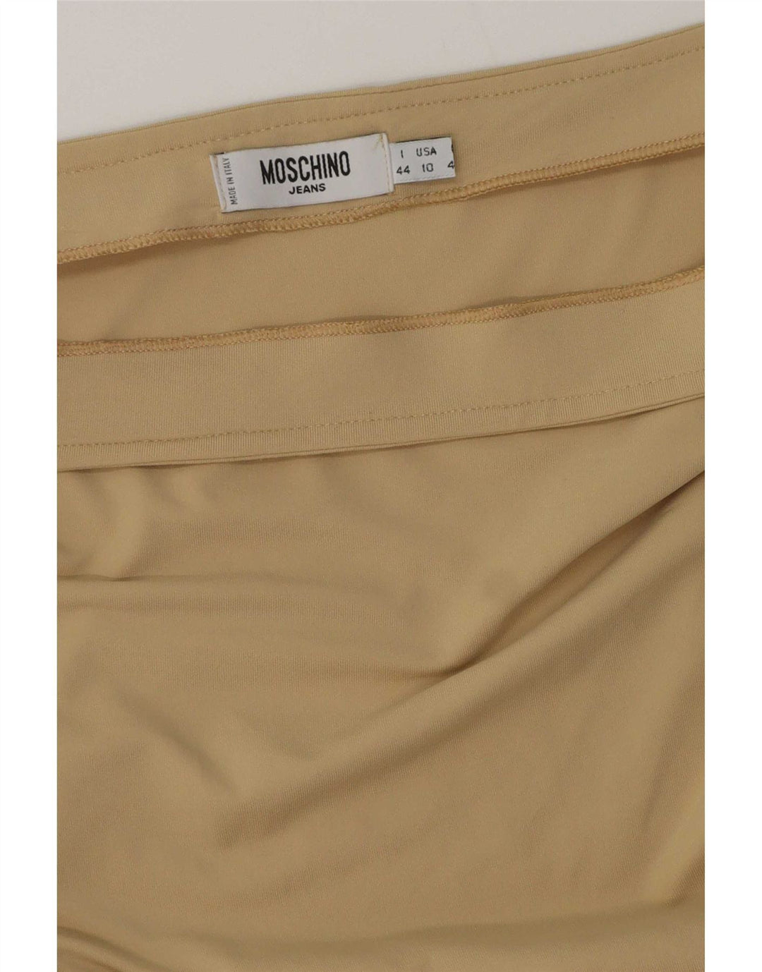 Юбка-миди женская Moschino IT 44 Medium W30 Бежевая