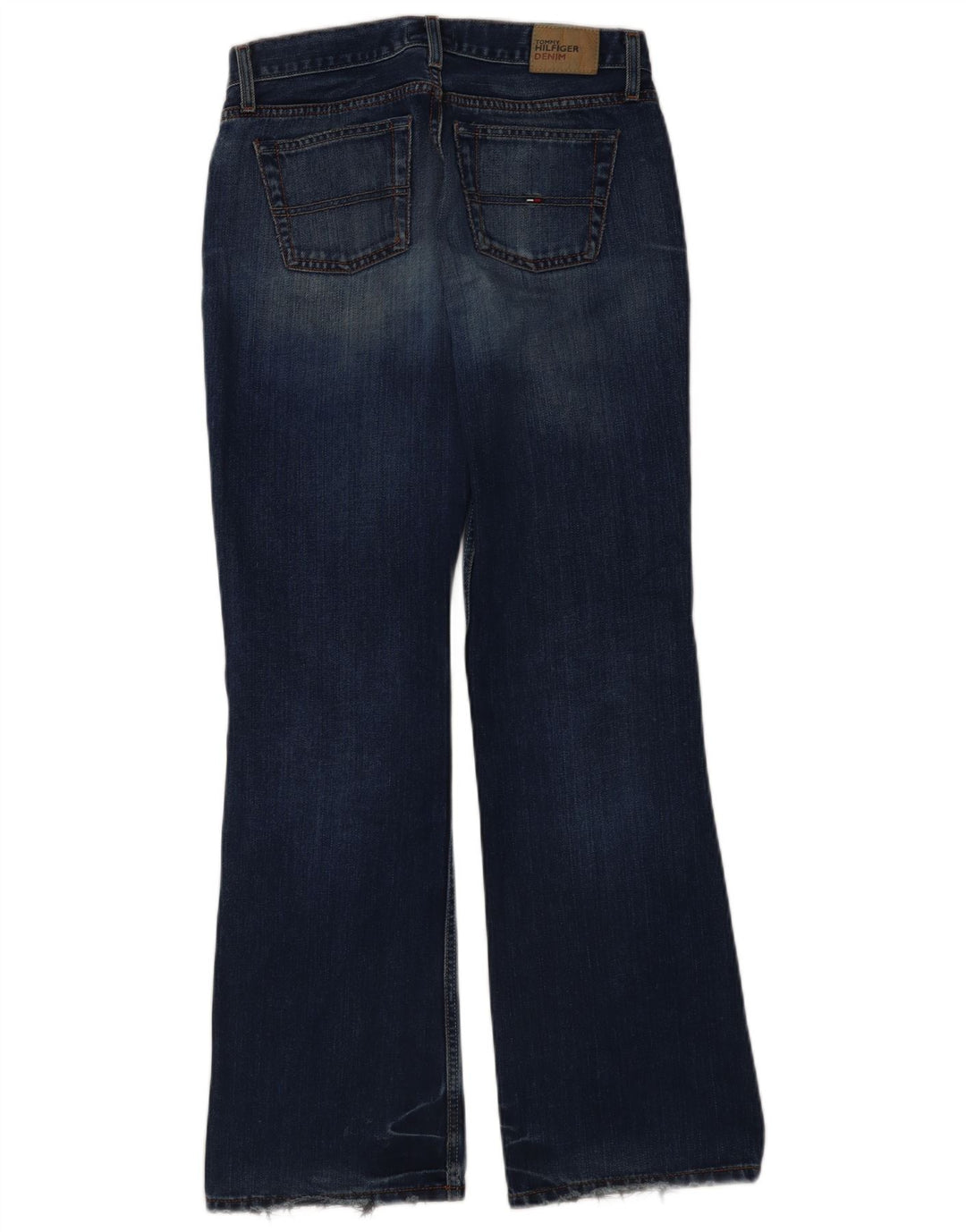 Женские расклешенные джинсы Tommy Hilfiger W29 L32, синий хлопок
