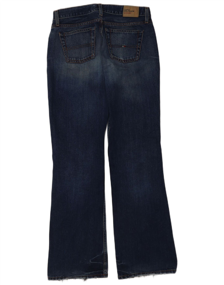 Женские расклешенные джинсы Tommy Hilfiger W29 L32, синий хлопок