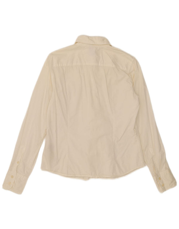 Женская рубашка Marina Yachting UK 14, средний цвет, белый хлопок, хлопок