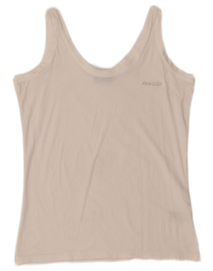Женский жилет Reebok UK 18 XL, белый хлопок