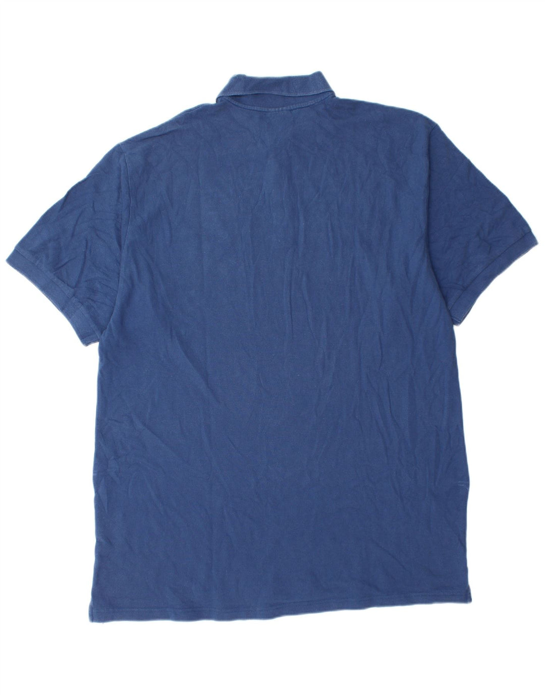 Мужская рубашка-поло Nike UK 42/44, большая синяя хлопковая