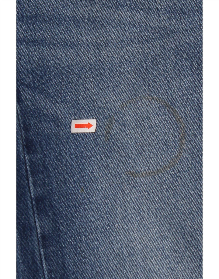 Мужские прямые джинсы LEVI'S 501 W38 L32 синие, хлопок