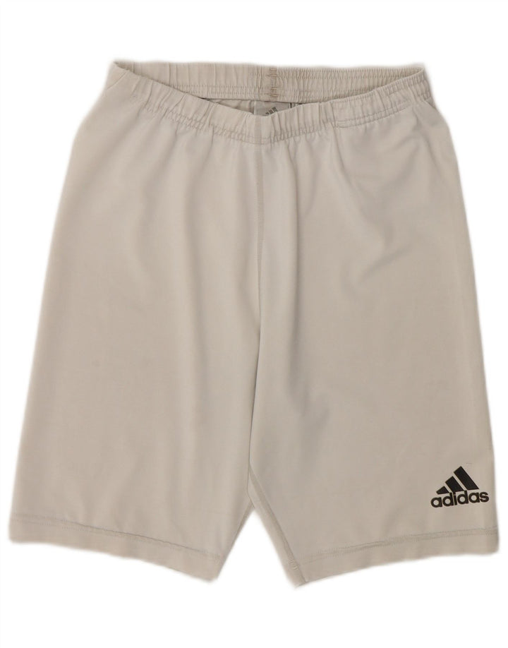 Мужские спортивные шорты Adidas XL из белого полиэстера